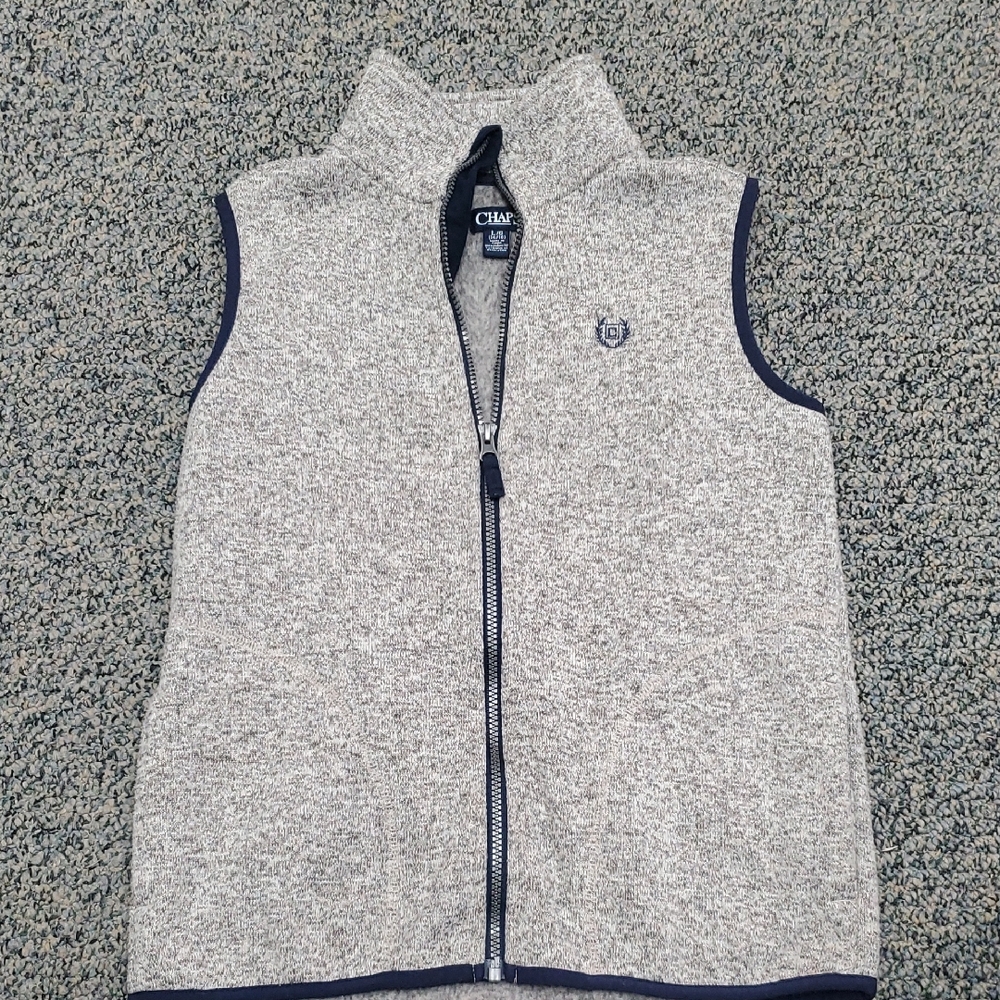 Chaps Gray Kids Vest